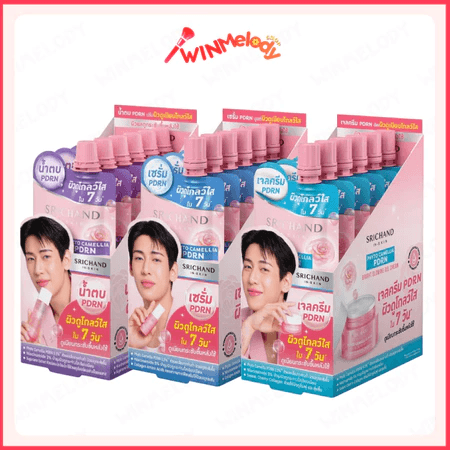 (กล่องx6) SRICHAND Phyto Camellia PDRN Bright Glowing ศรีจันทร์ พีดีอาร์เอ็น ไบร์ท โกลว์อิ้ง