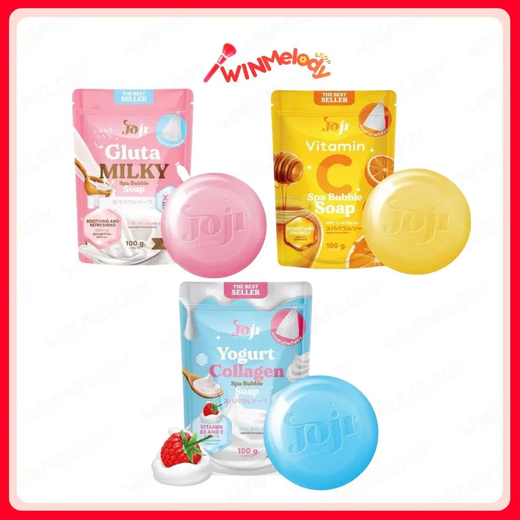 สบู่วิปโฟมโกลว์ โจจิ ซีเคร็ท ยัง สปา บับเบิ้ล โซพ Joji Secret Young Spa Bubble Soap 100g