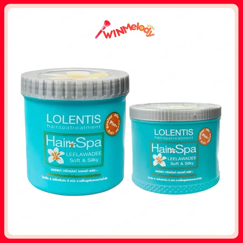 ทรีทเม้นท์ LOLENTIS Hair Spa Treatment สูตร Leelawadee Soft & Silky