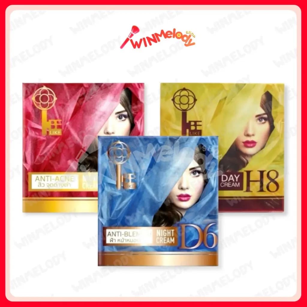 ครีมบีไลค์ครีมทาหน้า ครีมทาฝ้า ครีมกลางวัน ครีมกลางคืน ครีมกันแดด ขนาด 15 g.
