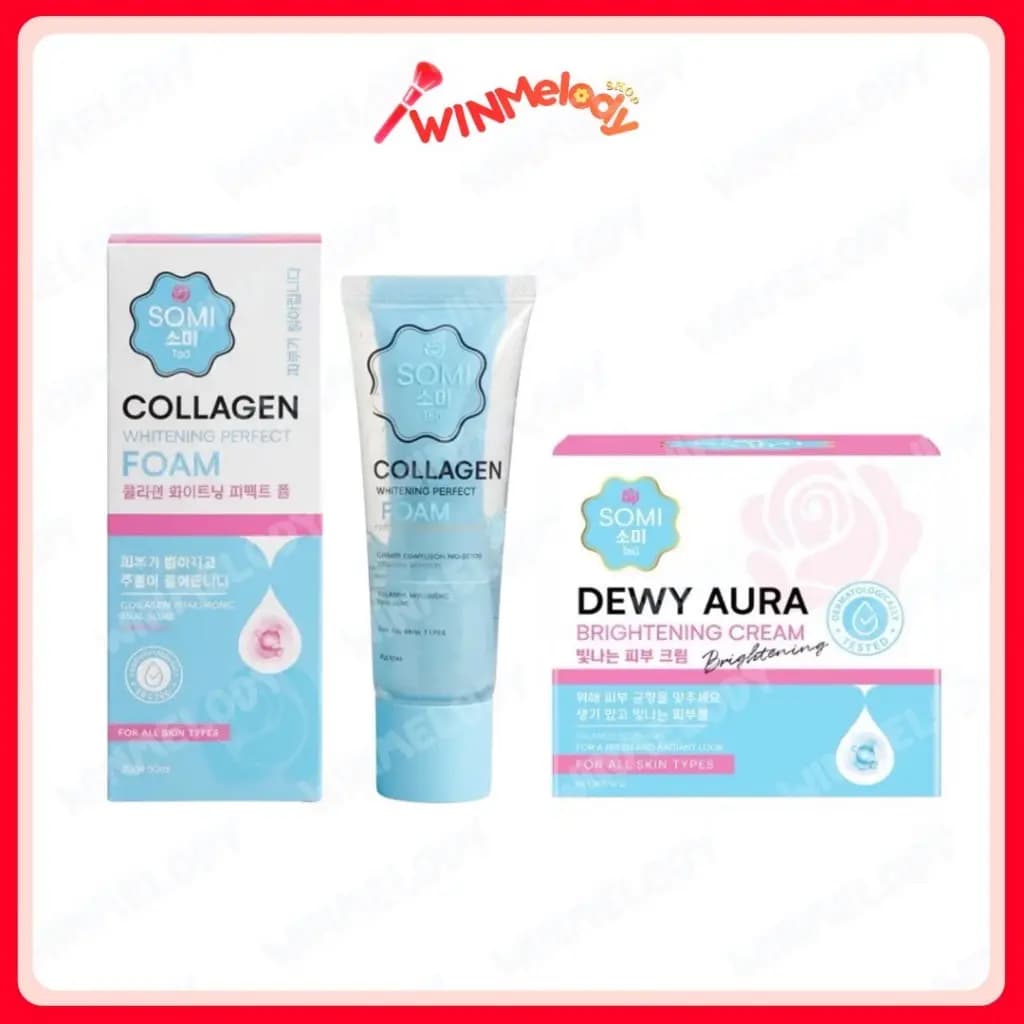 DEWY AURA WHITENING GCREAM โซมิ ดิวอี้ ออร่า ไบร์ทเทนนิ่ง ครีมบำรุงผิวหน้า