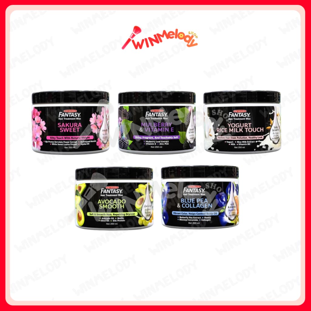 (แพ็คคู่*2ชิ้น) Carebeau Fantasy Hair Treatment Wax 250ml.x2 แคร์บิว แฟนตาซี แฮร์ ทรีทเม้นท์ แว็กซ์ บำรุงผม