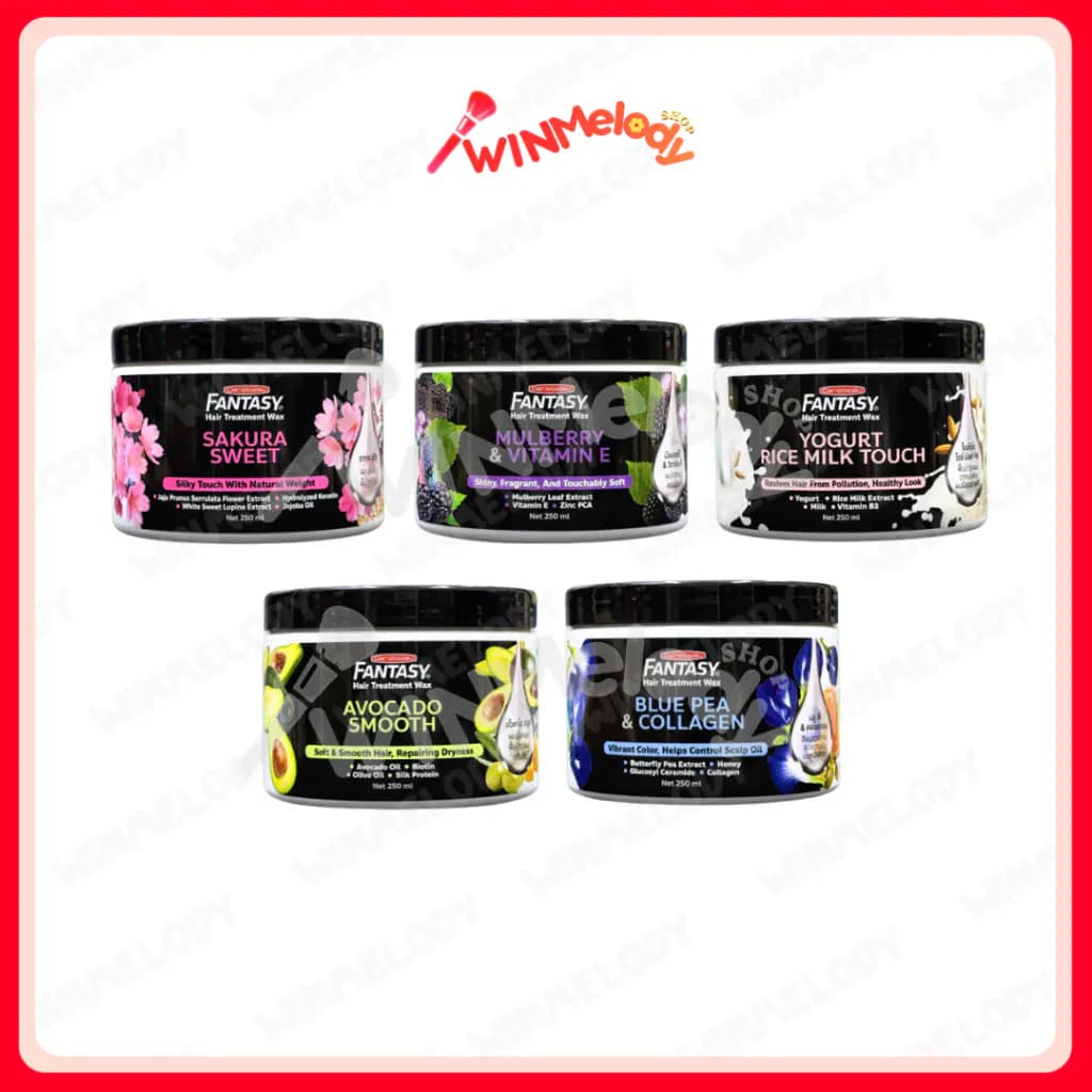 (แพ็คคู่*2ชิ้น) Carebeau Fantasy Hair Treatment Wax 250ml.x2 แคร์บิว แฟนตาซี แฮร์ ทรีทเม้นท์ แว็กซ์ บำรุงผม