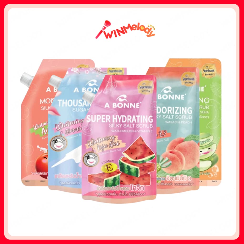 A BONNE SALT Body Scrub เอ บอนเน่ เกลือสครับขัดผิวกาย (เกลือสปา,Salt Spa)