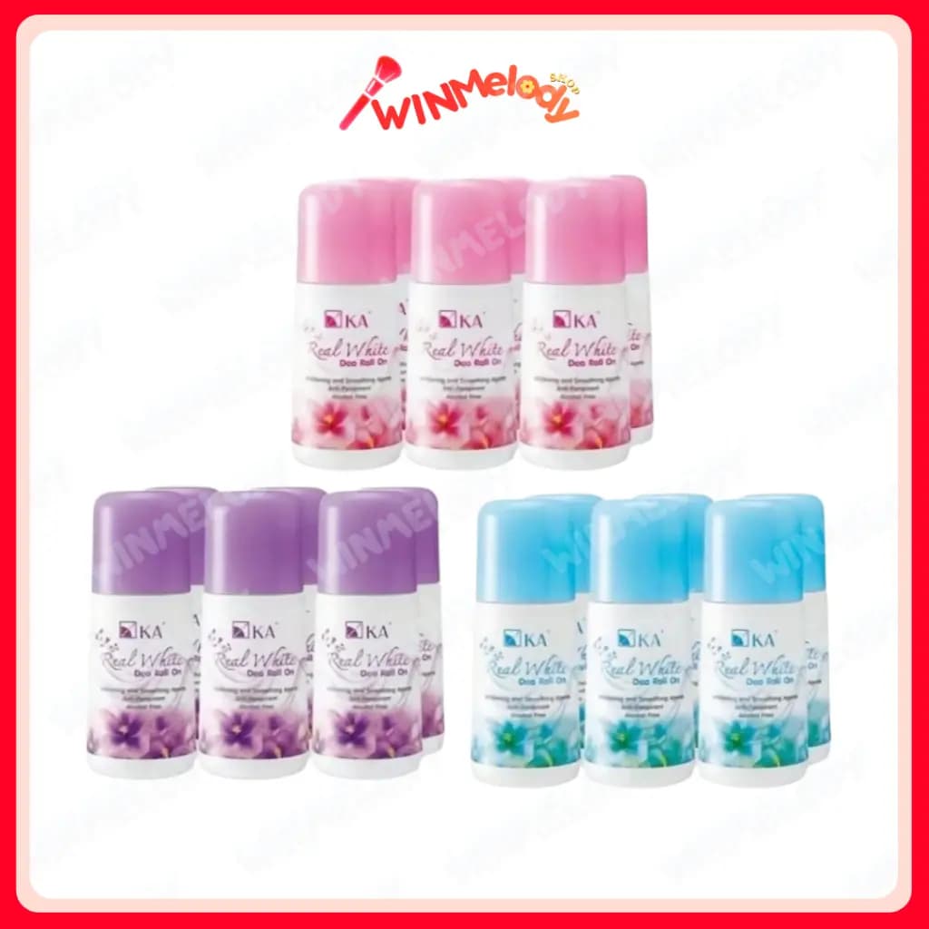 (แพ็ค6ขวด)เคเอ รีลไวท์ดีโอโรลออน ขนาด 25 มล.