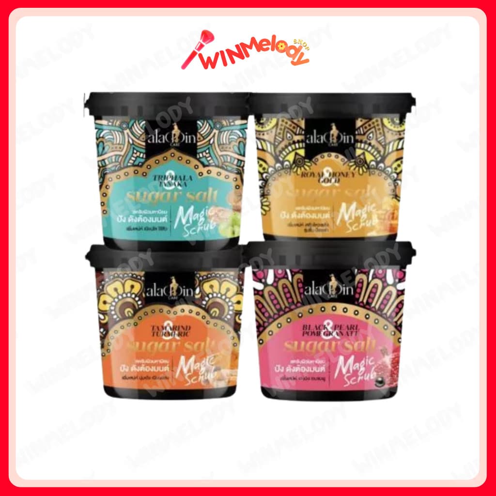 A bonne Aladdin Care 600 g. เอ บอนเน่ อะลาดิน แคร์ บอดี้ สครับ สครับผิวมหานิยม ปังดั่งต้องมนต์