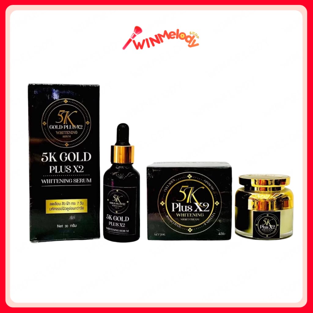 5K Plus X2 Whitening Serum (30g)5k ครีมบำรุงผิวหน้า สิว ฝ้า กระ จุดด่างดำ
