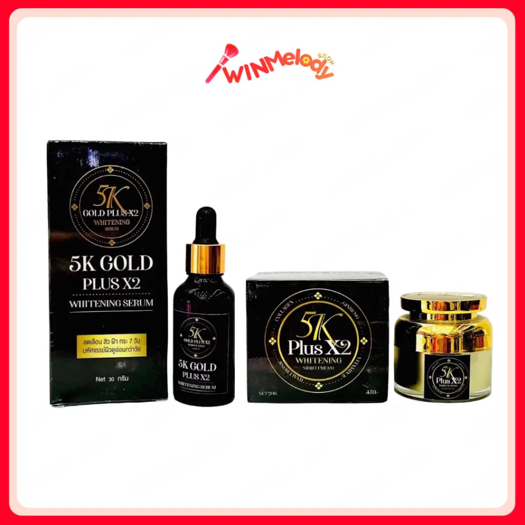 5K Plus X2 Whitening Serum (30g)5k ครีมบำรุงผิวหน้า สิว ฝ้า กระ จุดด่างดำ