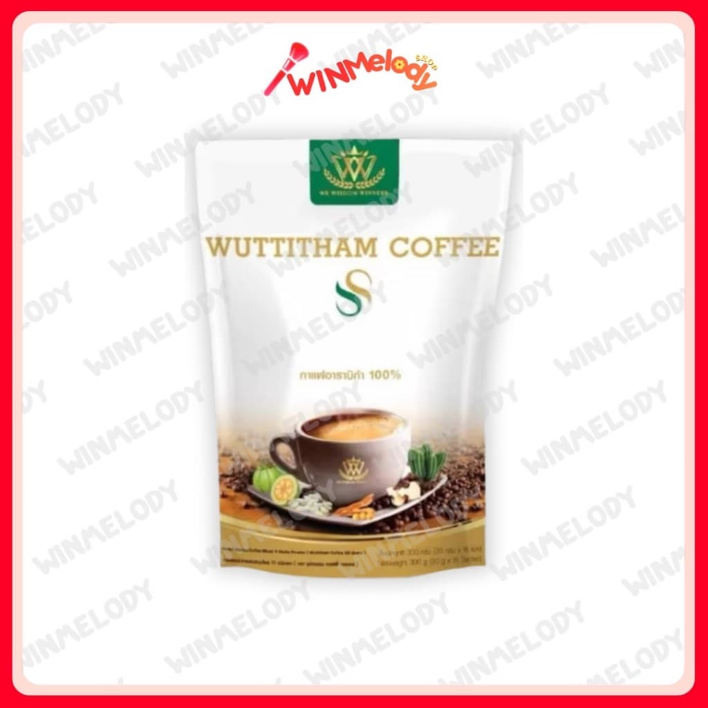 WuttithamCoffeeSS (กาแฟวุฒิธรรมเอสเอส) กาแฟอาราบิก้าผสมสมุนไพร 11 ชนิด