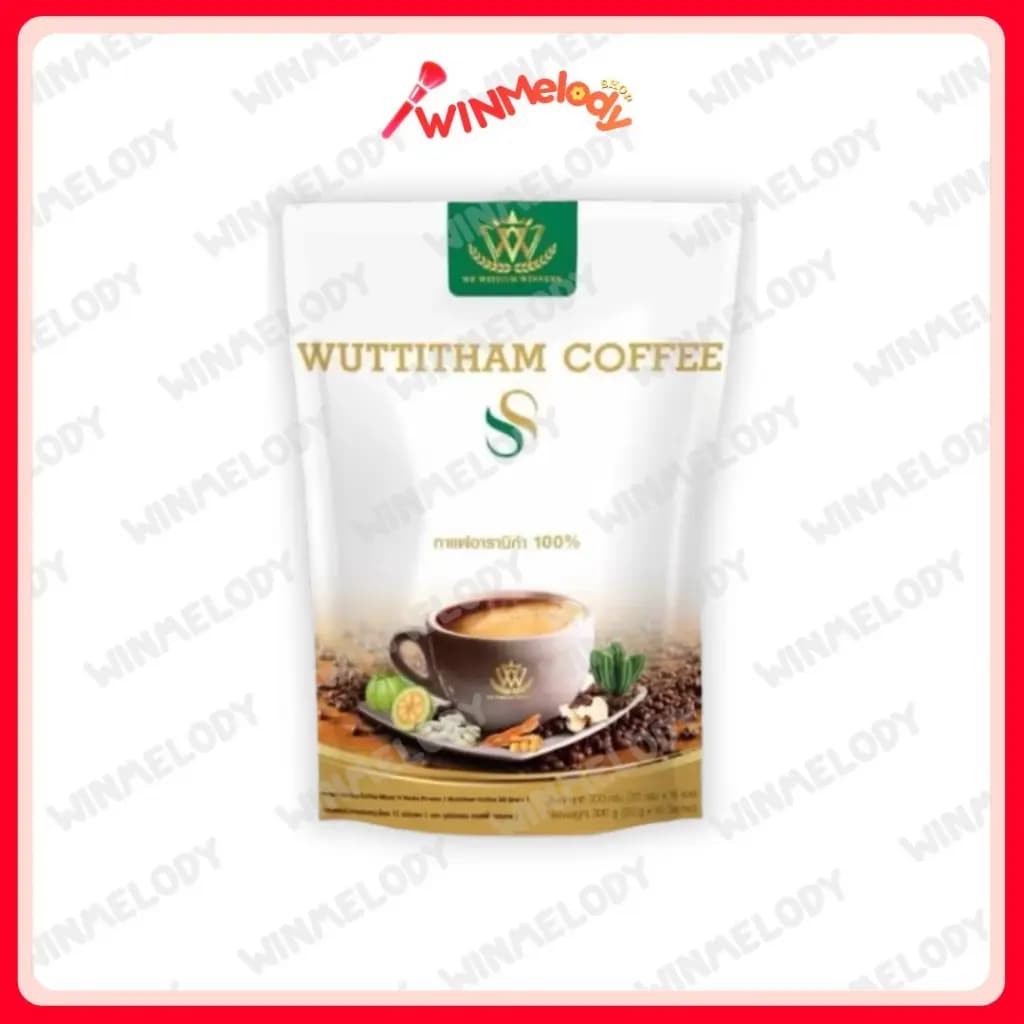 WuttithamCoffeeSS (กาแฟวุฒิธรรมเอสเอส) กาแฟอาราบิก้าผสมสมุนไพร 11 ชนิด