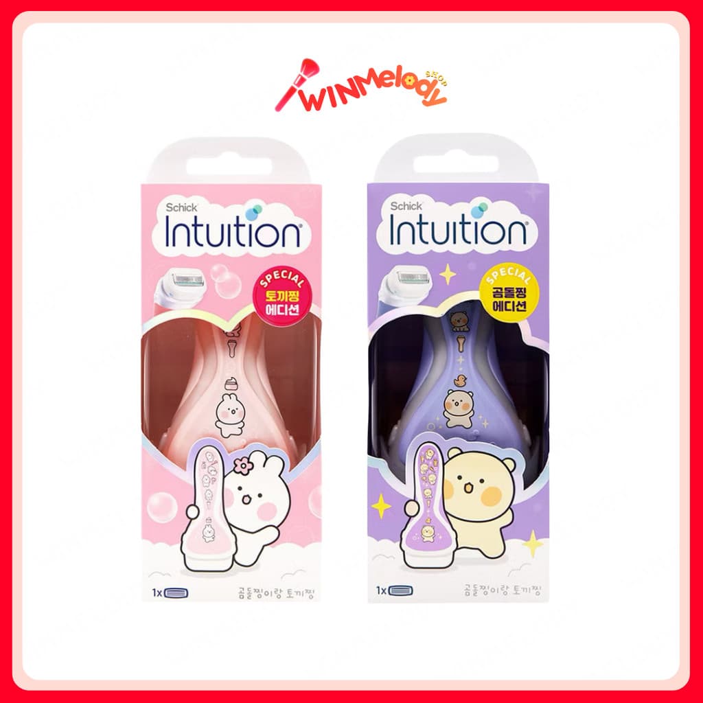 Schick Intuition 115g ชิค มีดโกนมาพร้อมสบู่ในตัว (Pure Nourishment/Advanced Moisture)