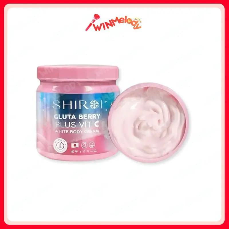 Shiroi Gluta Berry Plus Vit C White Body Cream ชิโอริ กลูต้า เบอร์รี่ พลัส วิตซี ไวท์ บอดี้ ครีม
